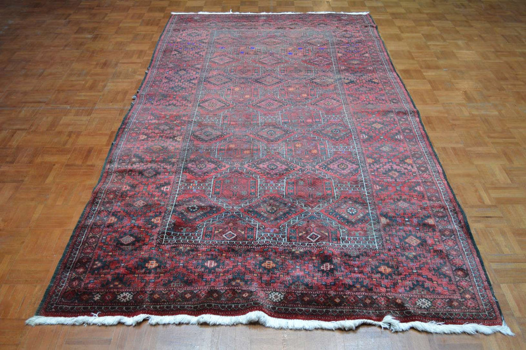 5' 3" x 9' 9" Persian Belouch Rug image 1