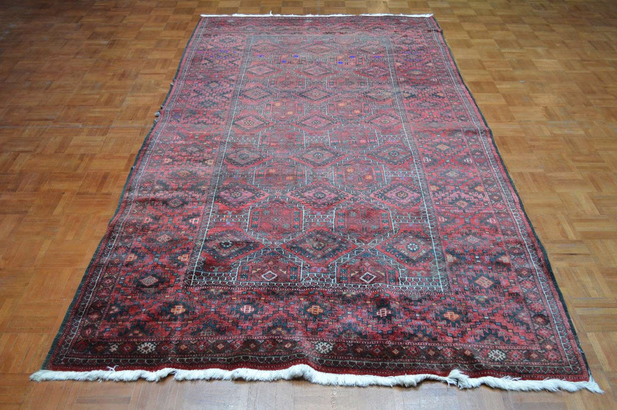 5' 3" x 9' 9" Persian Belouch Rug image 1