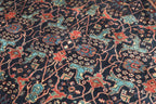 8' 8" x 8' 8" India Tabriz Octagon Rug image 4