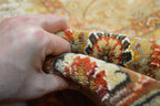 7' 9" x 10' 2" India Agra Rug image 11