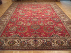 9' 6" x 13' 2" Persian Tabriz Rug image 1