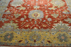 10' 0" x 13' 7" India Mahal Rug image 4