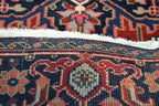 4' 1" x 6' 0" India Heriz Rug image 11