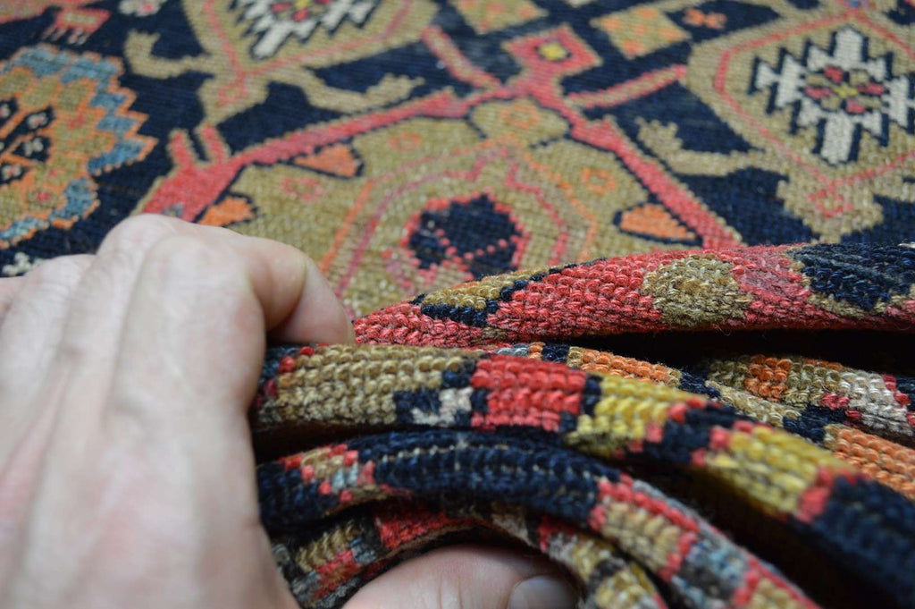 3' 5" x 6' 4" Vintage Hamadan Rug image 11