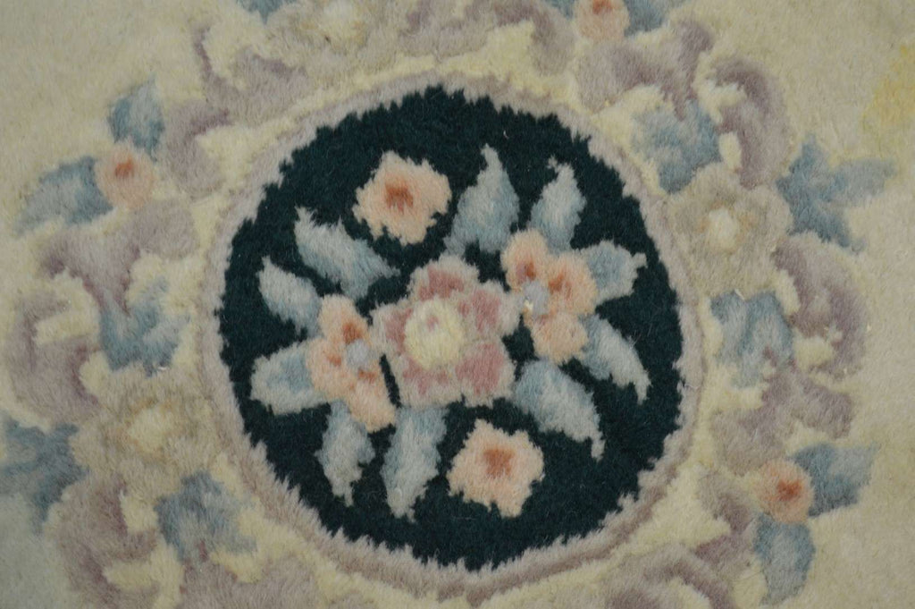 3' 0" x 3' 0" China Tabriz Round Rug image 4