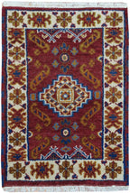 2' 0" x 3' 0" India Kazak Rug image 0