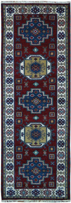 2' 8" x 8' 3" India Kazak Runner image 0