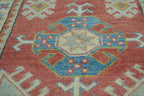 2' 1" x 6' 2" Pakistan Kazak Runner image 8