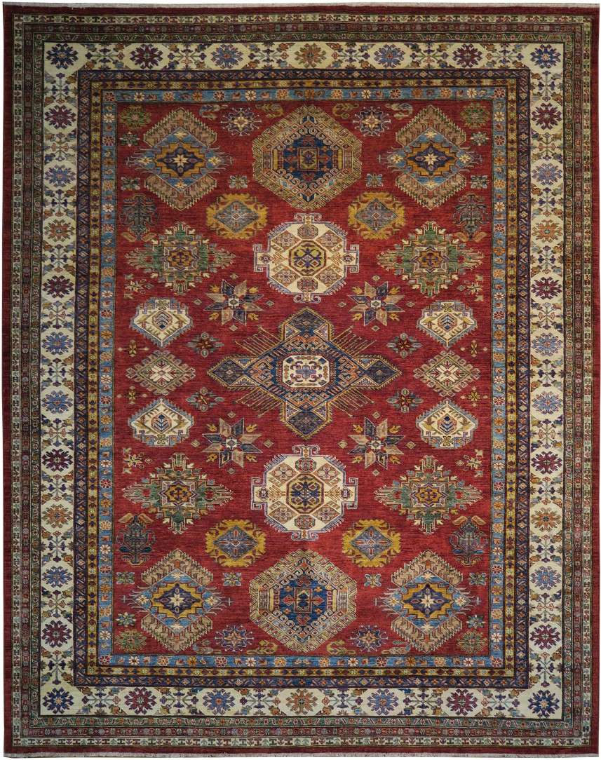 9' 0" x 11' 3" Pakistan Kazak Rug image 0
