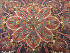 8' 0" x 11' 0" Persian Heriz Rug image 7
