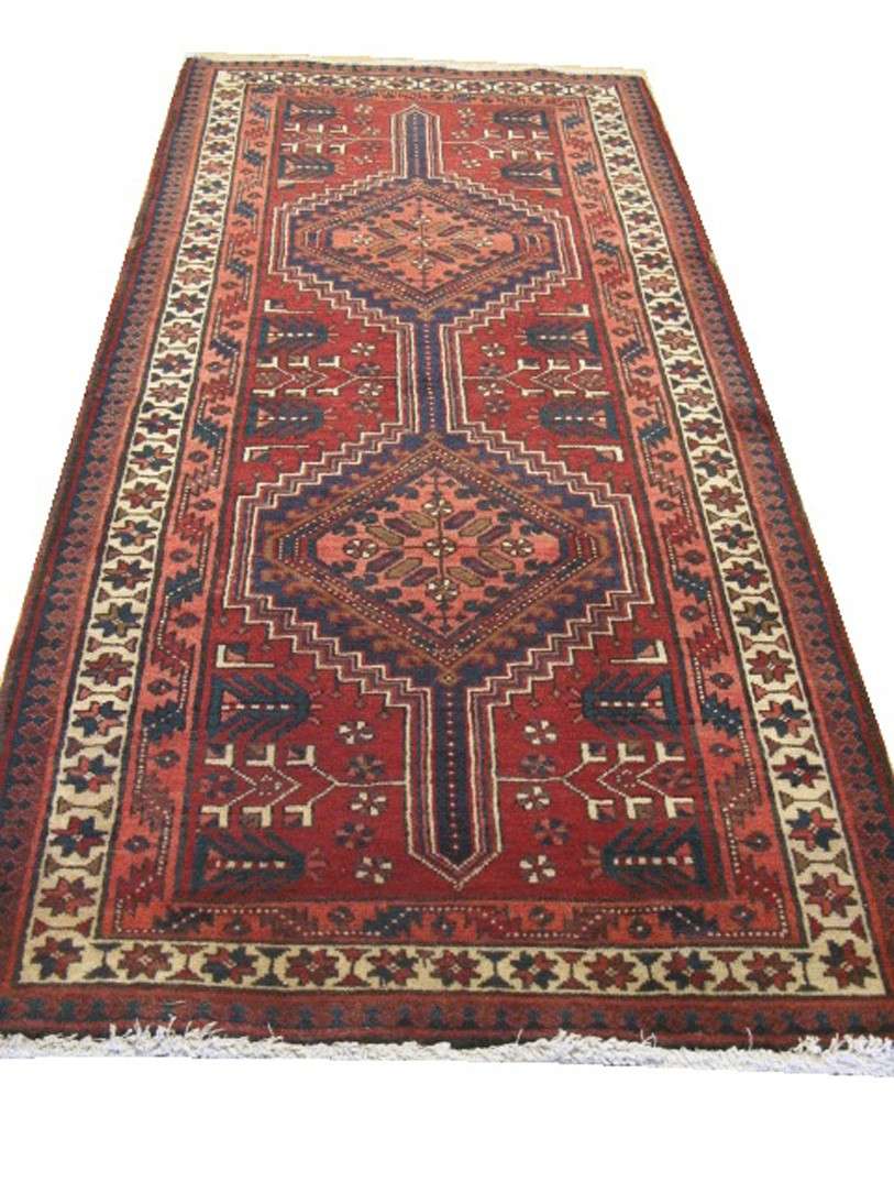 3' 8" x 8' 0" Persian Sarab Runner image 0