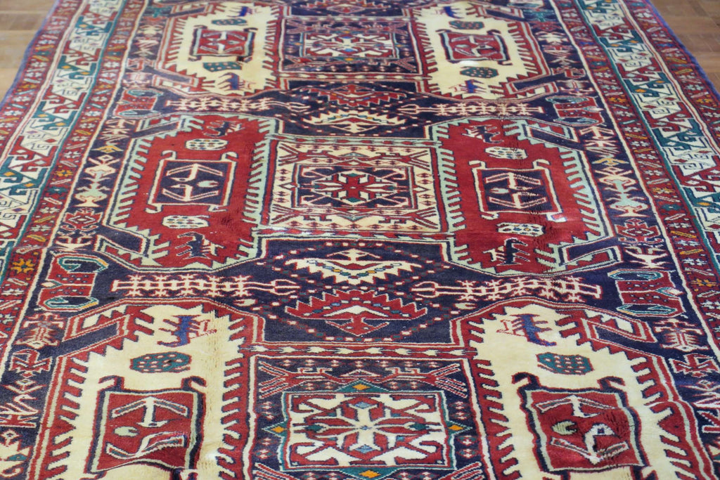 4'3'' x 10'1'' Persian Ardabil Runner image 6