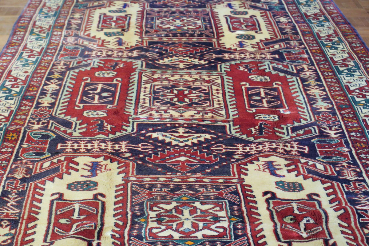 4'3'' x 10'1'' Persian Ardabil Runner image 6