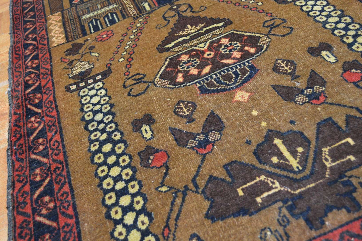 2' 7" x 4' 2" Afghanistan Belouch Rug image 10