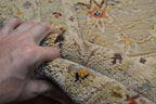 8' 0" x 8' 3" India Sultanabad Square Rug image 11