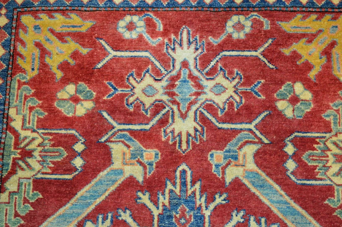 4' 3" x 5' 8" Pakistan Kazak Rug image 12