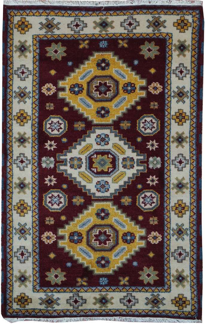 3' 0" x 5' 0" India Kazak Rug image 0