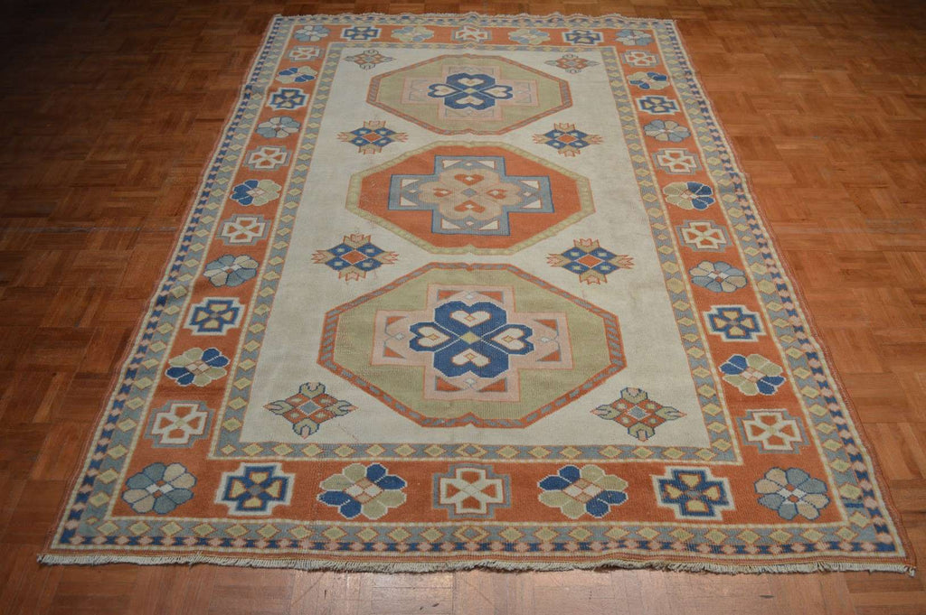 5' 7" x 8' 2" Caucasian Kazak Rug image 1