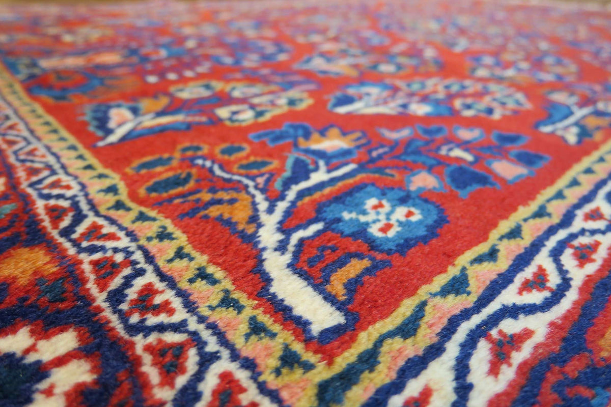 3' 2" x 5' 2" Persian Sarouk Rug image 8