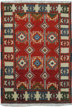 2' 0" x 3' 0" India Kazak Rug image 0