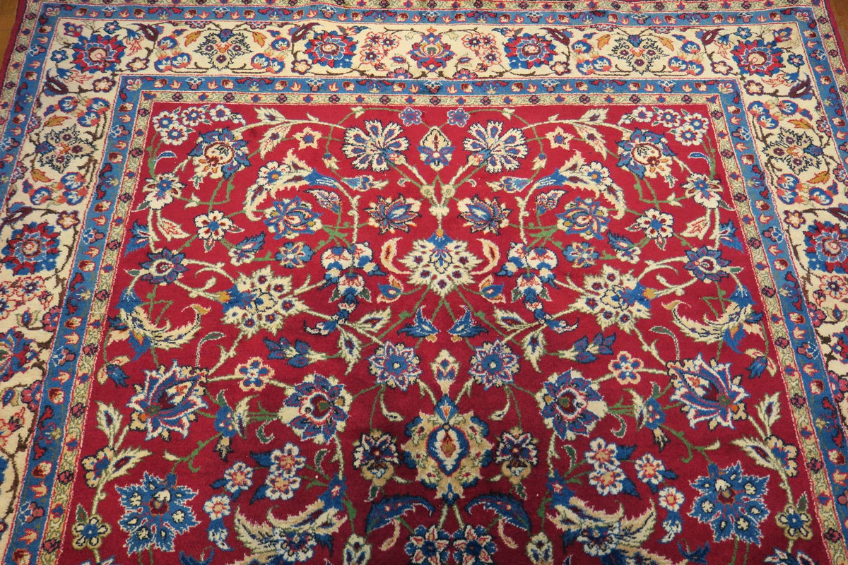 6' 7" x 10' 0" Persian Yaazd Rug image 11
