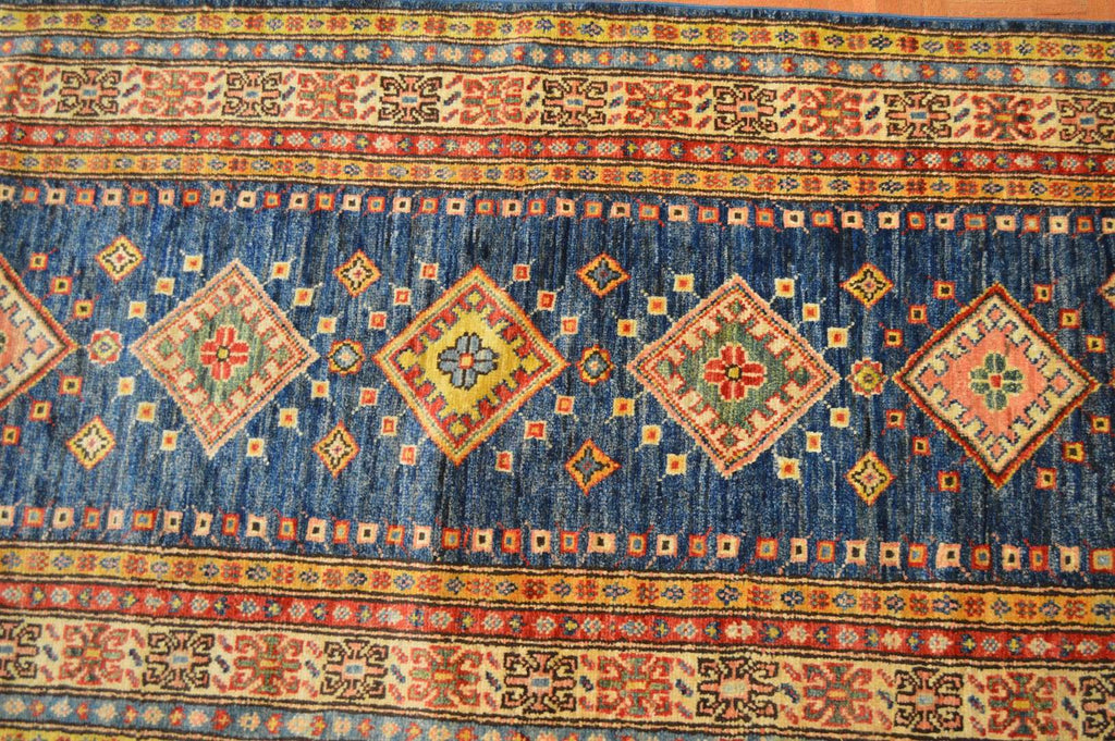2' 8" x 12' 3" Pakistan Kazak Runner image 5