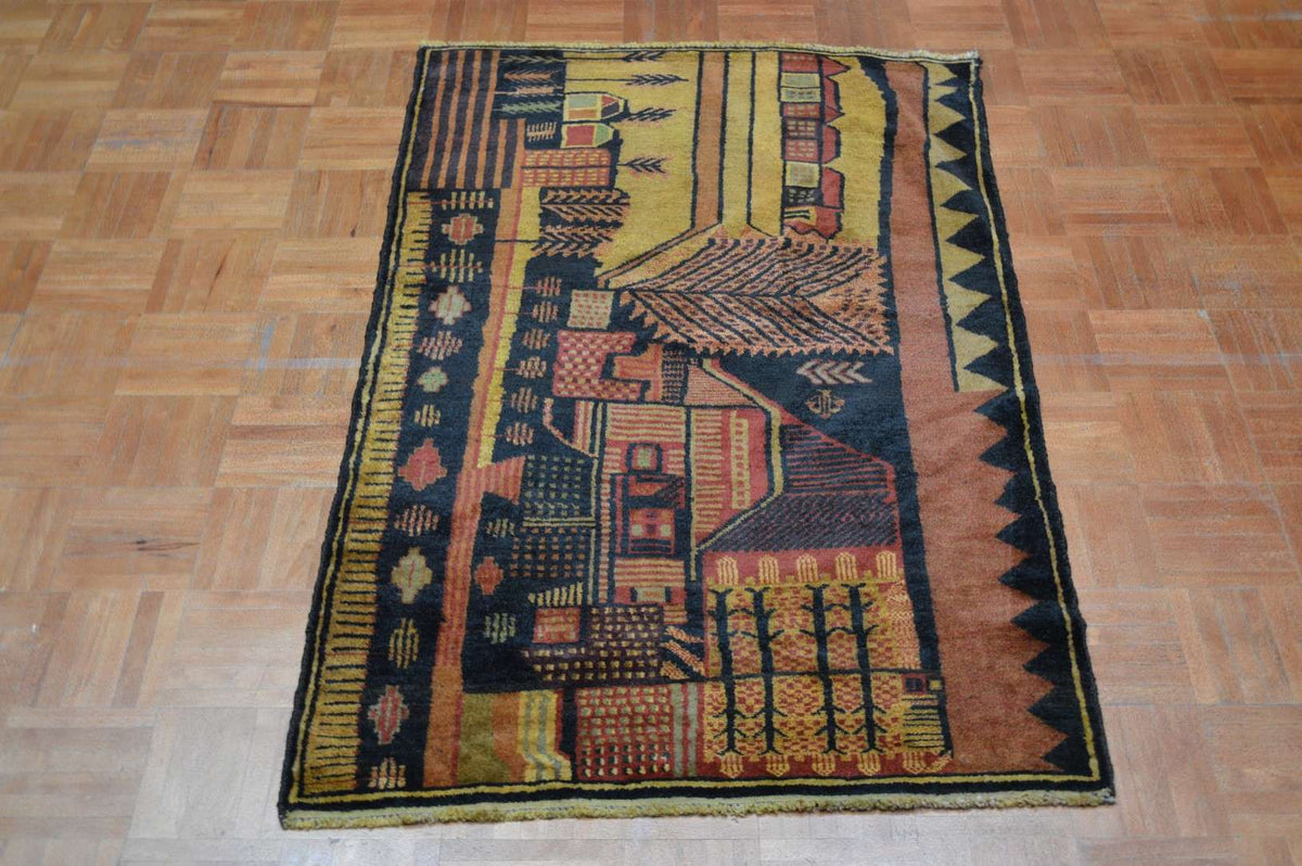 2' 8" x 4' 4" Afghanistan Belouch Rug image 12