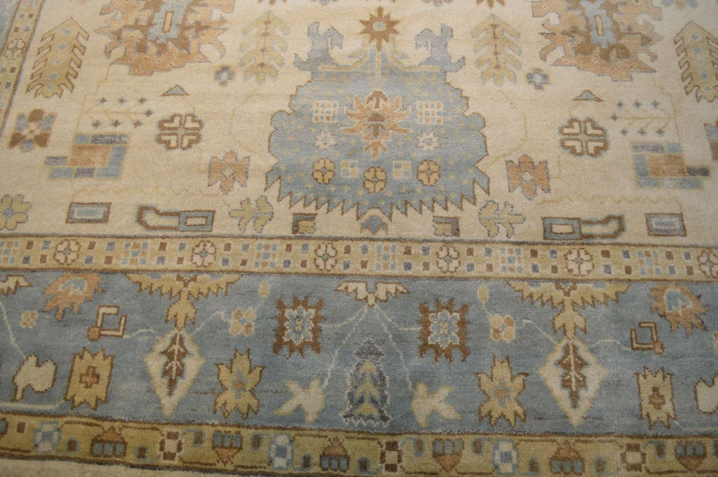9' 2" x 12' 1" India Oushak Rug image 4