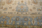9' 2" x 12' 1" India Oushak Rug image 4