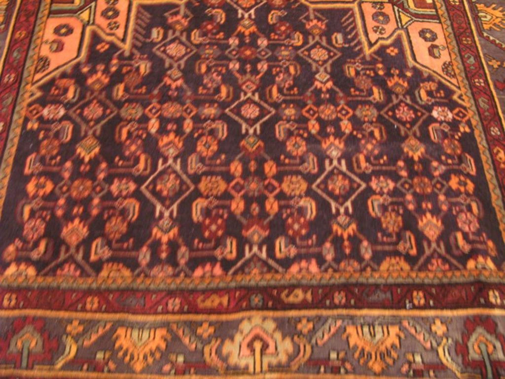 4' 6" x 10' 8" Persian Bijar Runner image 7