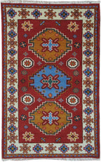 3' 0" x 5' 0" India Kazak Rug image 0