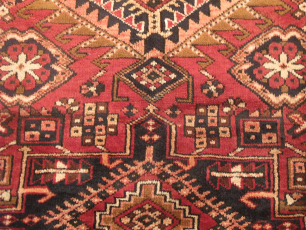 3' 7" x 11' 0" Persian Heriz Runner image 7