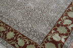 6' 2" x 8' 8" India Tabriz Rug image 10