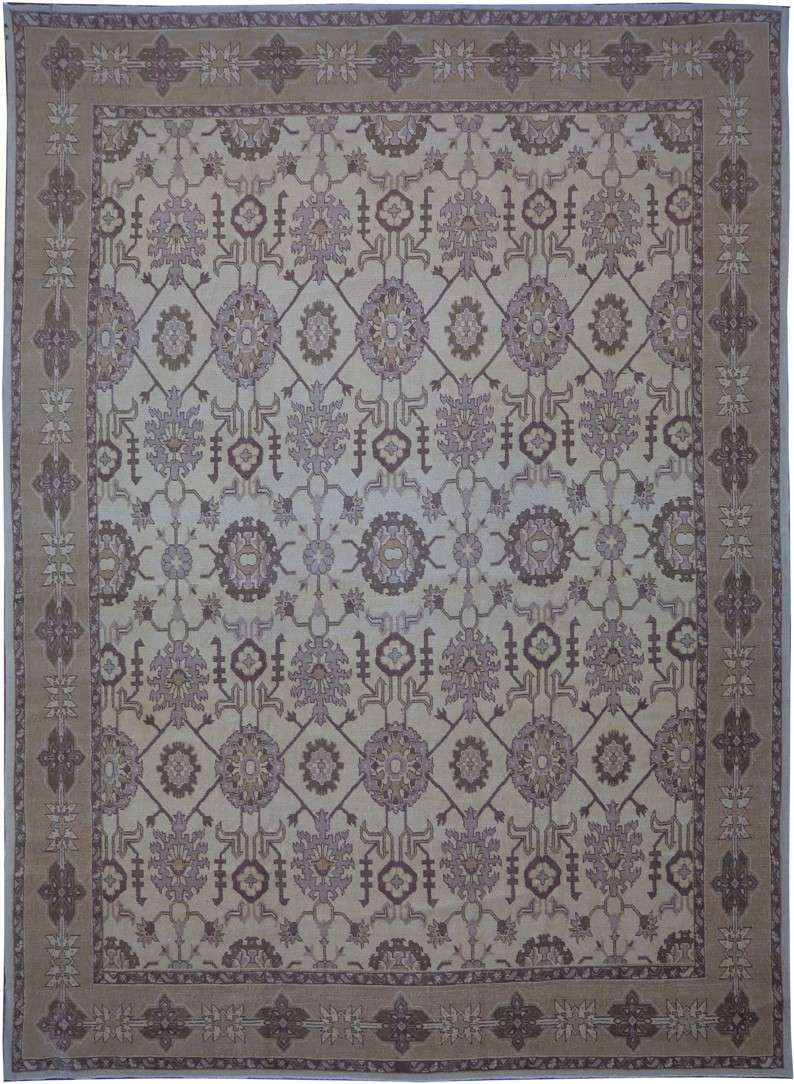 10' 4" x 14' 3" Turkish Oushak Rug image 0