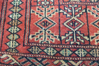 4' 0" x 6' 5" Persian Turkmen Rug image 5