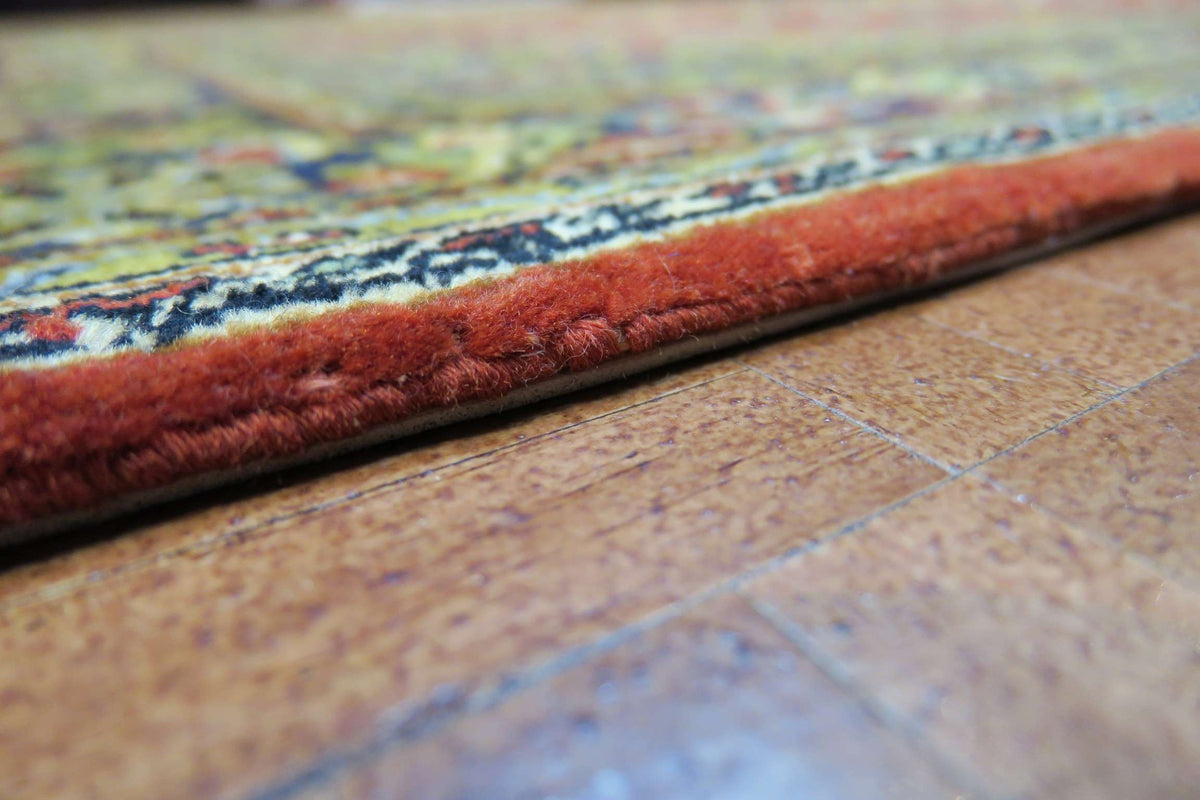 3' 5" x 5' 6" Persian Qum Rug image 10
