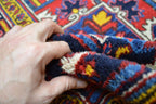 7' 9" x 10' 0" Persian Heriz Rug image 12