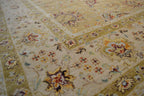 7' 8" x 8' 3" India Sultanabad Square Rug image 2