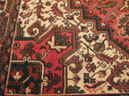 6' 5" x 9' 1" Persian Heriz Rug image 4