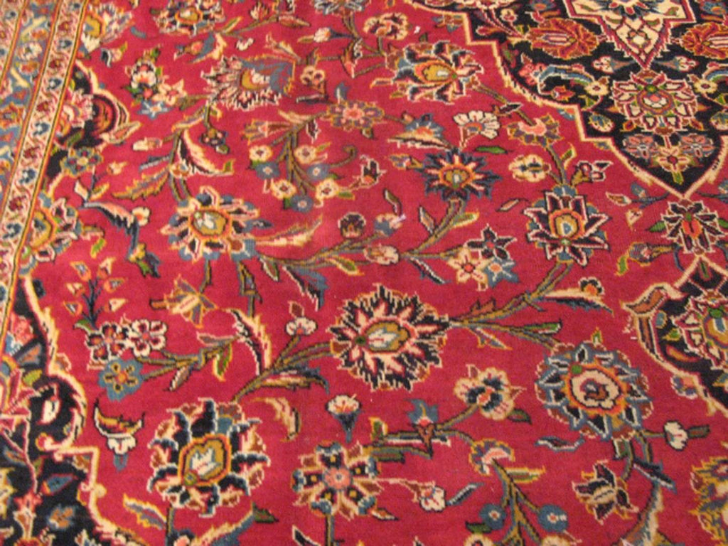 10' 0" x 16' 7" Persian Kashan Rug image 2