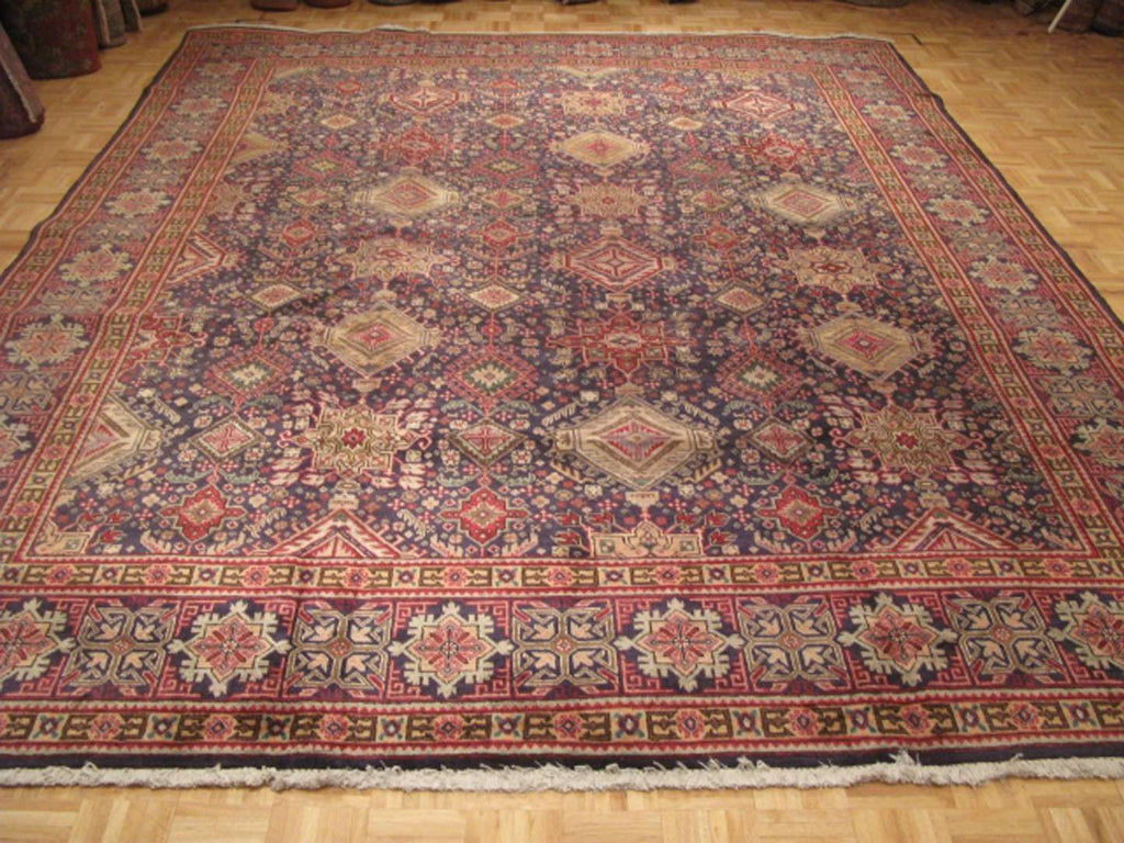 10' 3" x 12' 1" Persian Tabriz Rug image 1
