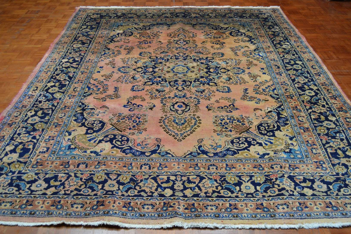 8' 0" x 11' 0" Persian Mashhad Rug image 1