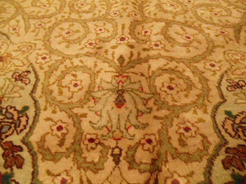 7' 1" x 10' 5" Persian Tabriz Rug image 0
