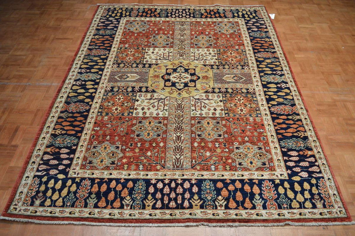 5' 5" x 7' 3" Pakistan Kazak Rug image 1