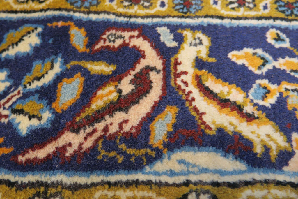 3' 5" x 5' 2" Persian Qum Rug image 5