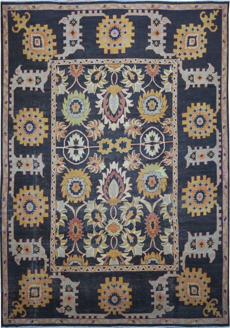 9' 7" x 14' 0" Turkish Oushak Rug image 0