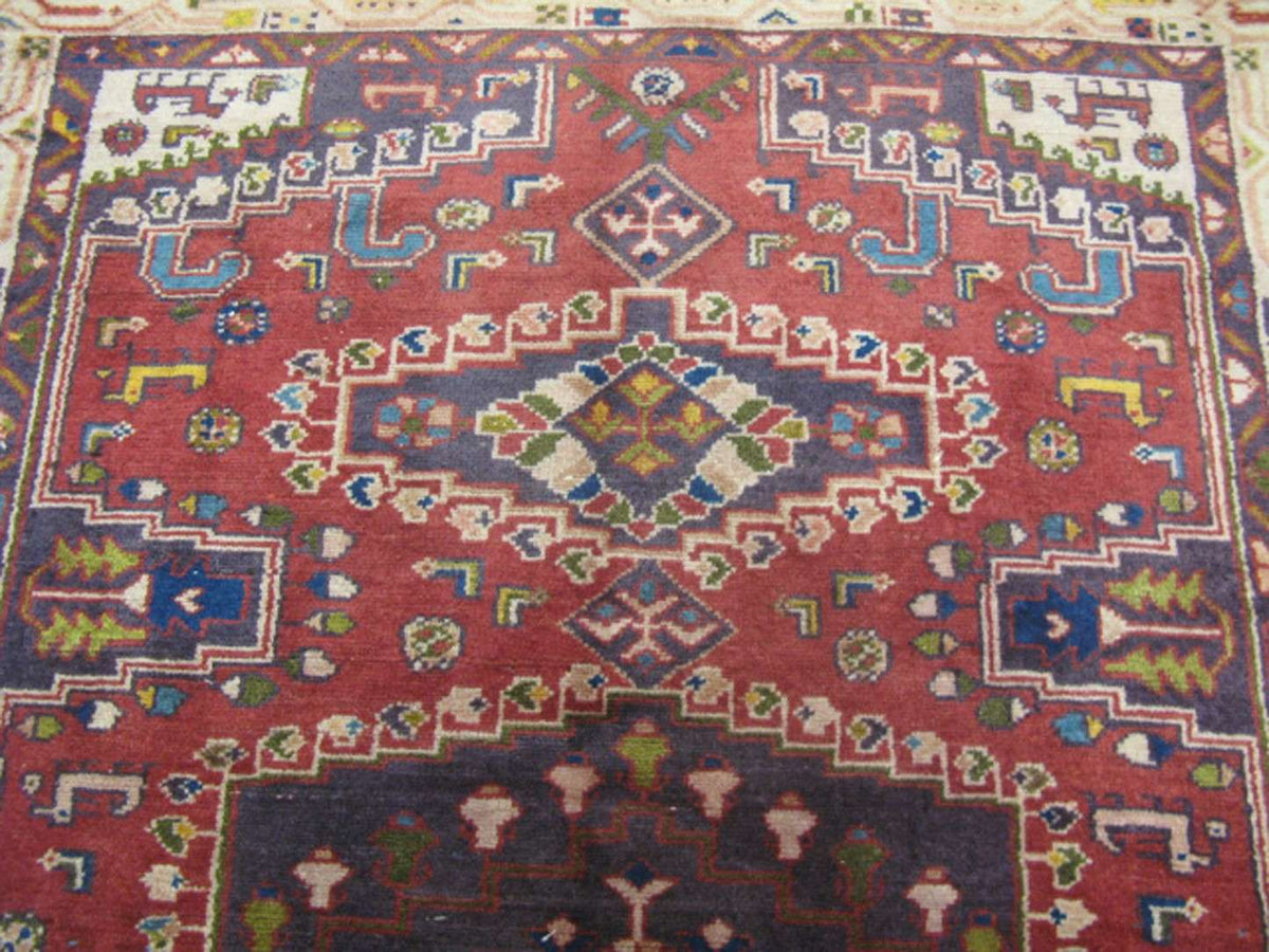 3' 6" x 10' 5" Persian Meshkin Runner image 3