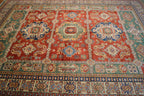8' 0" x 10' 3" Pakistan Chobi Rug image 10