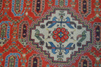 4' 5" x 7' 1" Caucasian Shirvan Rug image 6
