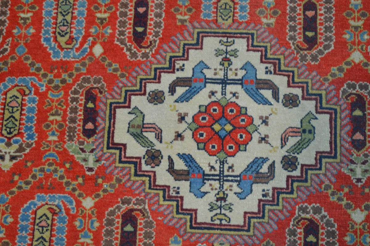 4' 5" x 7' 1" Caucasian Shirvan Rug image 6